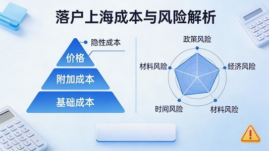 2026 上海落户费用全解析|价格区间 + 避坑指南