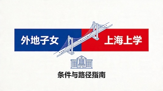 2026外地子女上海上学全攻略（从幼儿园到高中）